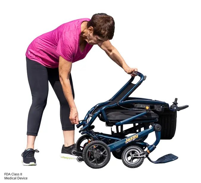 Jazzy® Carbon 27 Power Chair - Ultra - lightweight Power Wheelchair - Medical Department Store
