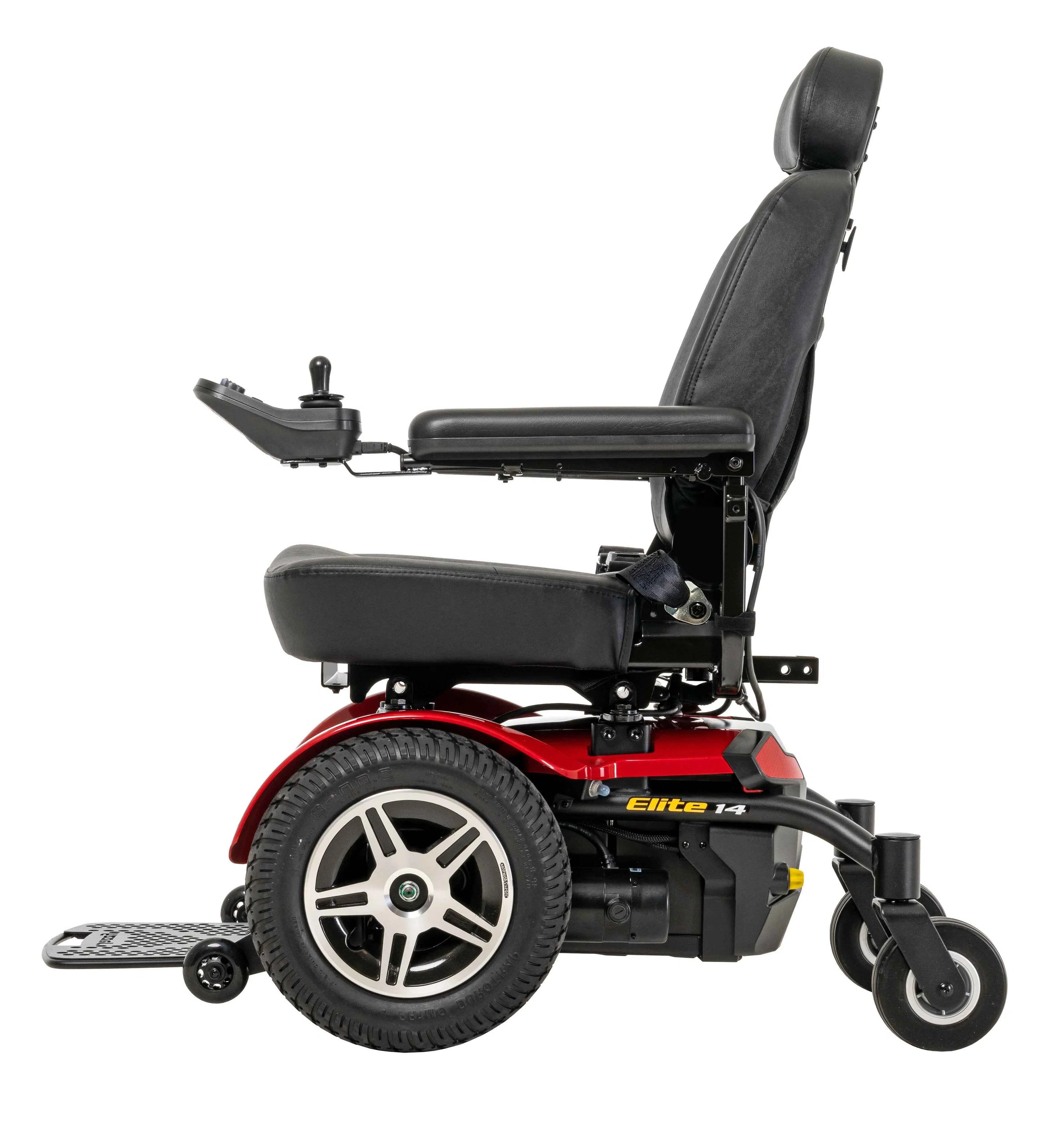 Pride Jazzy Elite ES In-Line, Front-Wheel Drive Power Wheelchair