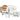 Joerns WeCare Bed | Full Electric Hi - Low Hospital Bed - Medical Department Store