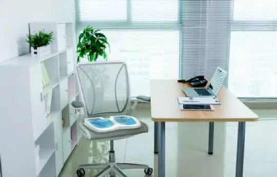 Kabooti KoolGel Seat Cushion – Cooling Donut Coccyx Wedge Cushion for Tailbone Relief - Medical Department Store