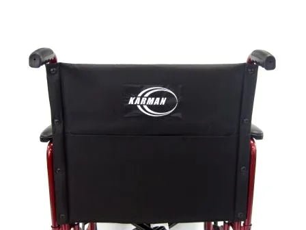 Karman T - 920 Bariatric Transport Wheelchair 20 or 22 Inch Seat 450 lb Capacity - Medical Department Store