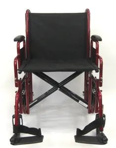 Karman T - 920 Bariatric Transport Wheelchair 20 or 22 Inch Seat 450 lb Capacity - Medical Department Store