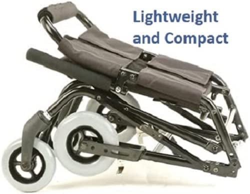 Karman TV10A Ultra Lightweight Travel Transport Wheelchair - Medical Department Store