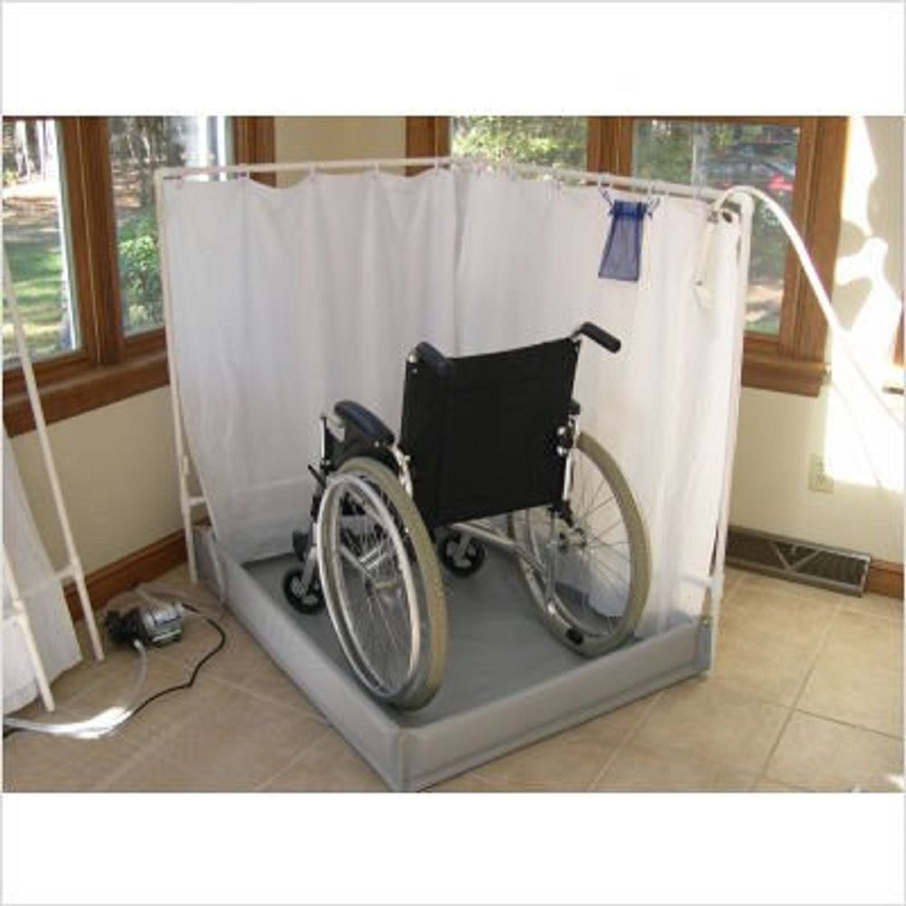 LiteShower Wheelchair Accessible Portable Shower Stall