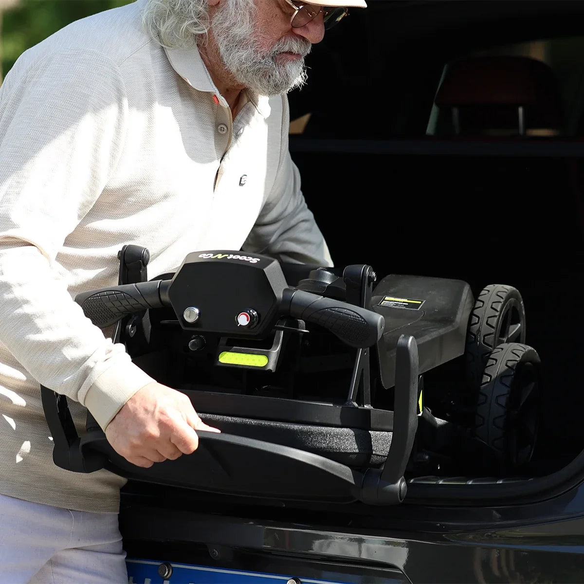 ScootNGo Lite Ultra-Light Folding Travel Mobility Scooter