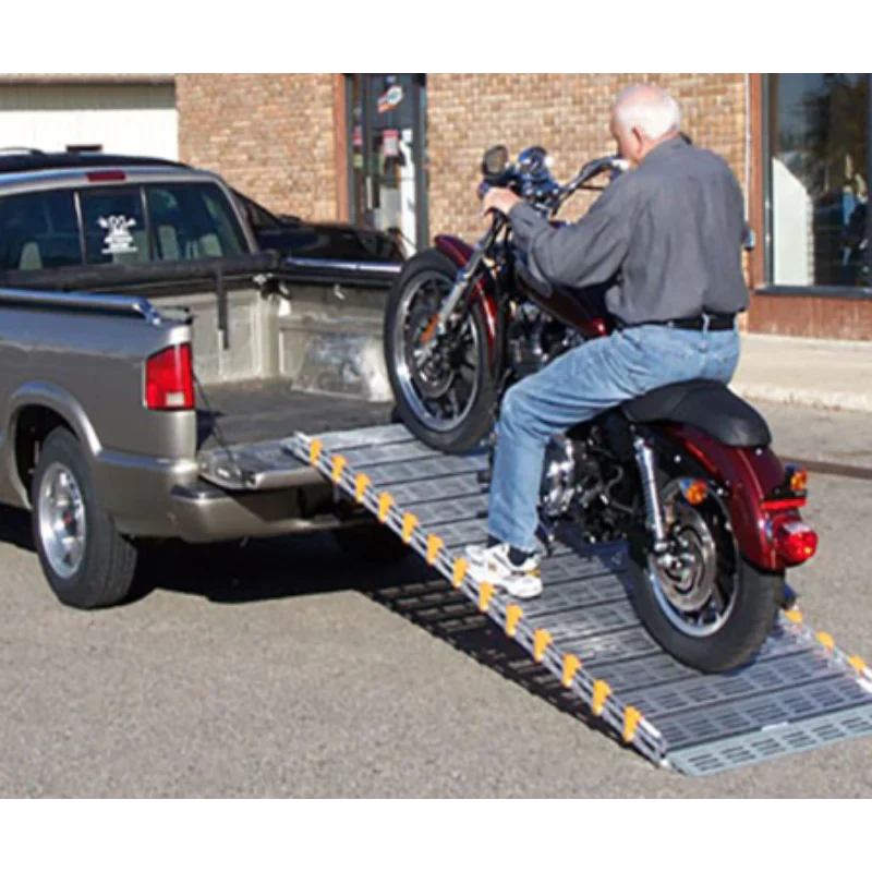 Roll-A-Ramp 48" Wide Portable Ramp System with Optional Handrails