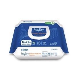 McKesson StayDry Disposable Performance Plus Bath Wipes - Medical Department Store