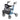MD by Drive Excursion XWD Rollator by Drive Medical, MD700929BL - Medical Department Store