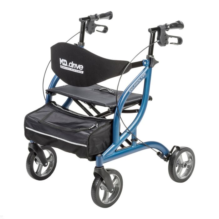 MD by Drive Excursion XWD Rollator by Drive Medical, MD700929BL - Medical Department Store