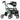 MD by Drive Fusion 2 in 1 Rollator/Transport Chair Lightweight 2-in-1 Mobility Walker - Medical Department Store