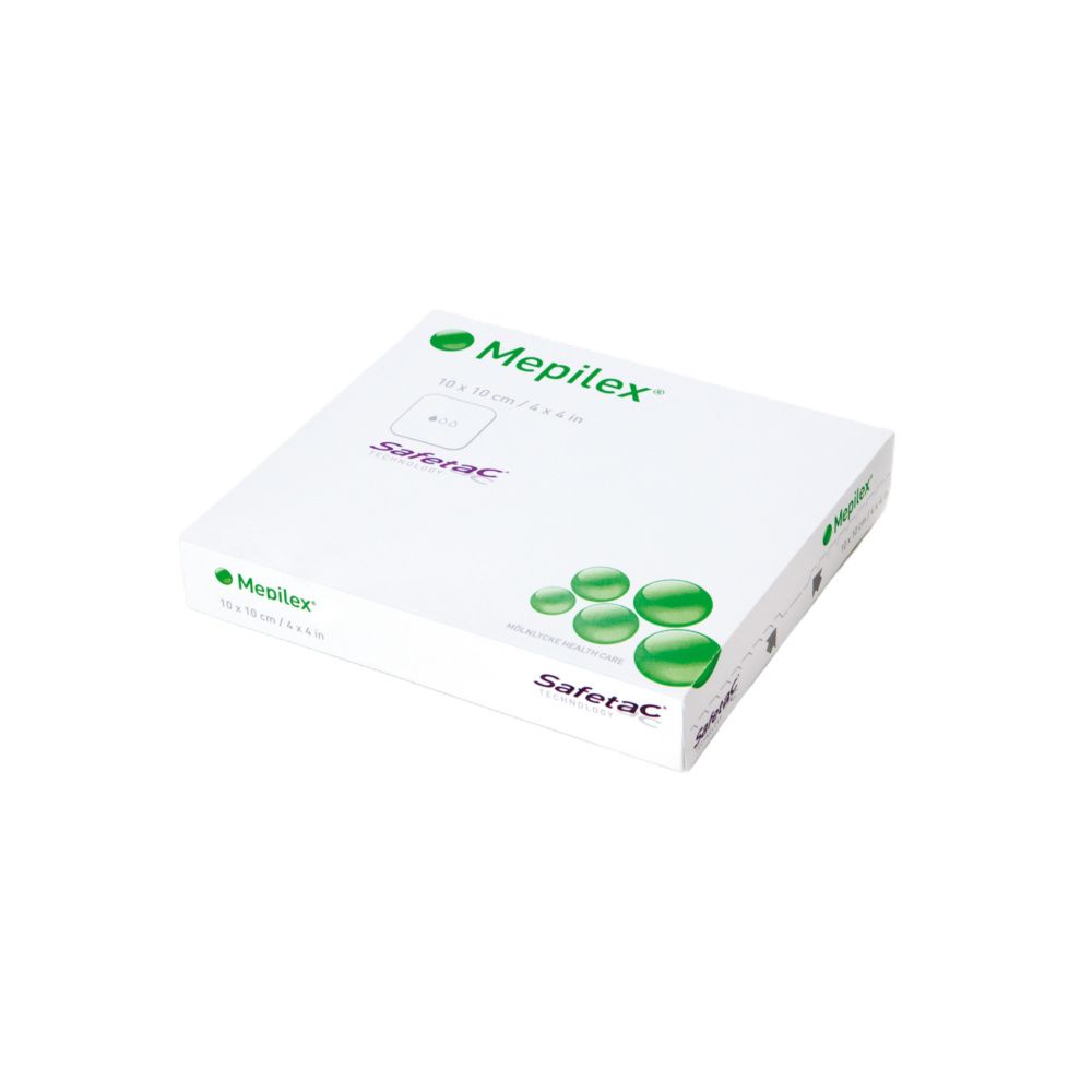 Molnlycke Mepilex Soft Silicone Foam Dressing with Safetac