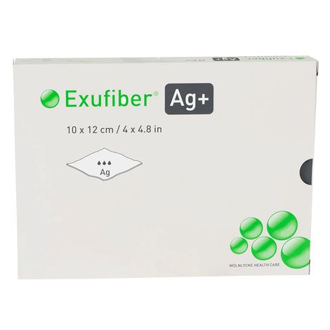 Molnlycke Exufiber Ag Plus Gelling Fiber Dressing - Medical Department Store