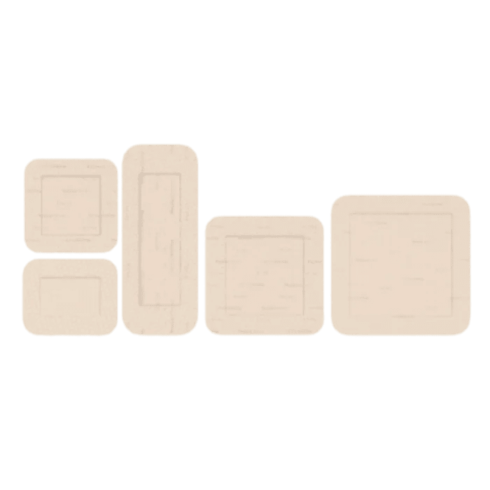 Molnlycke Mepilex Border Flex Lite Foam Dressing — Thin, Repositionable, Showerproof, 5 Sizes - Medical Department Store