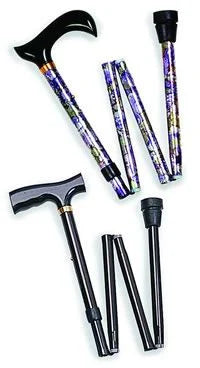 Mountain Properties Folding Travel Cane – Compact & Adjustable Lightweight Walking Aid