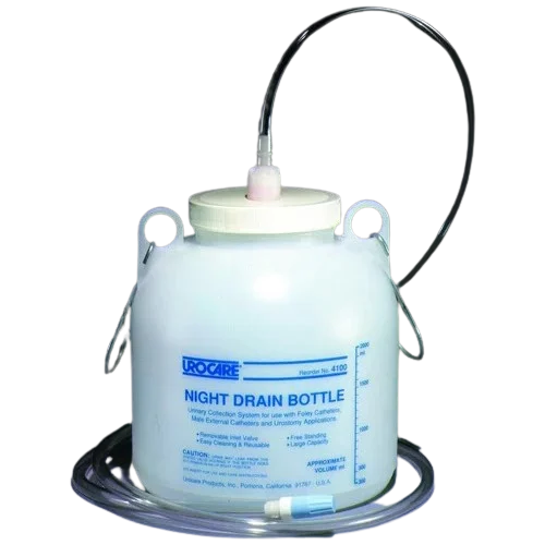 Urocare Reusable Night Drain Bottle - Urinary Collection System