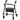 NOVA Breeze Rolling Walker – Lightweight Steel Rollator with Padded Seat - Medical Department Store
