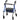 NOVA Breeze Rolling Walker – Lightweight Steel Rollator with Padded Seat - Medical Department Store