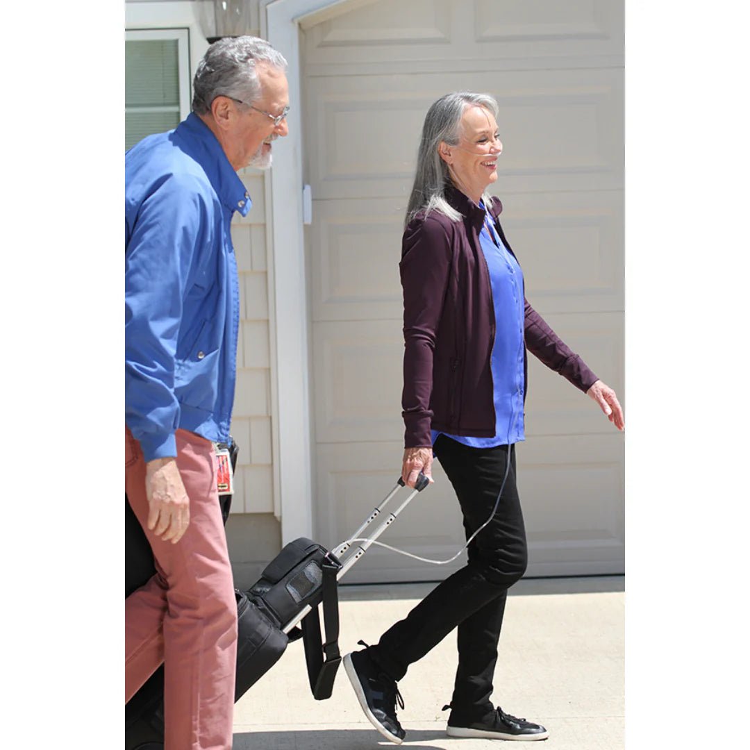 OxyGo NEXT UltraLite Portable Oxygen Concentrator – Lightweight Pulse Dose Travel Oxygen System - Medical Department Store