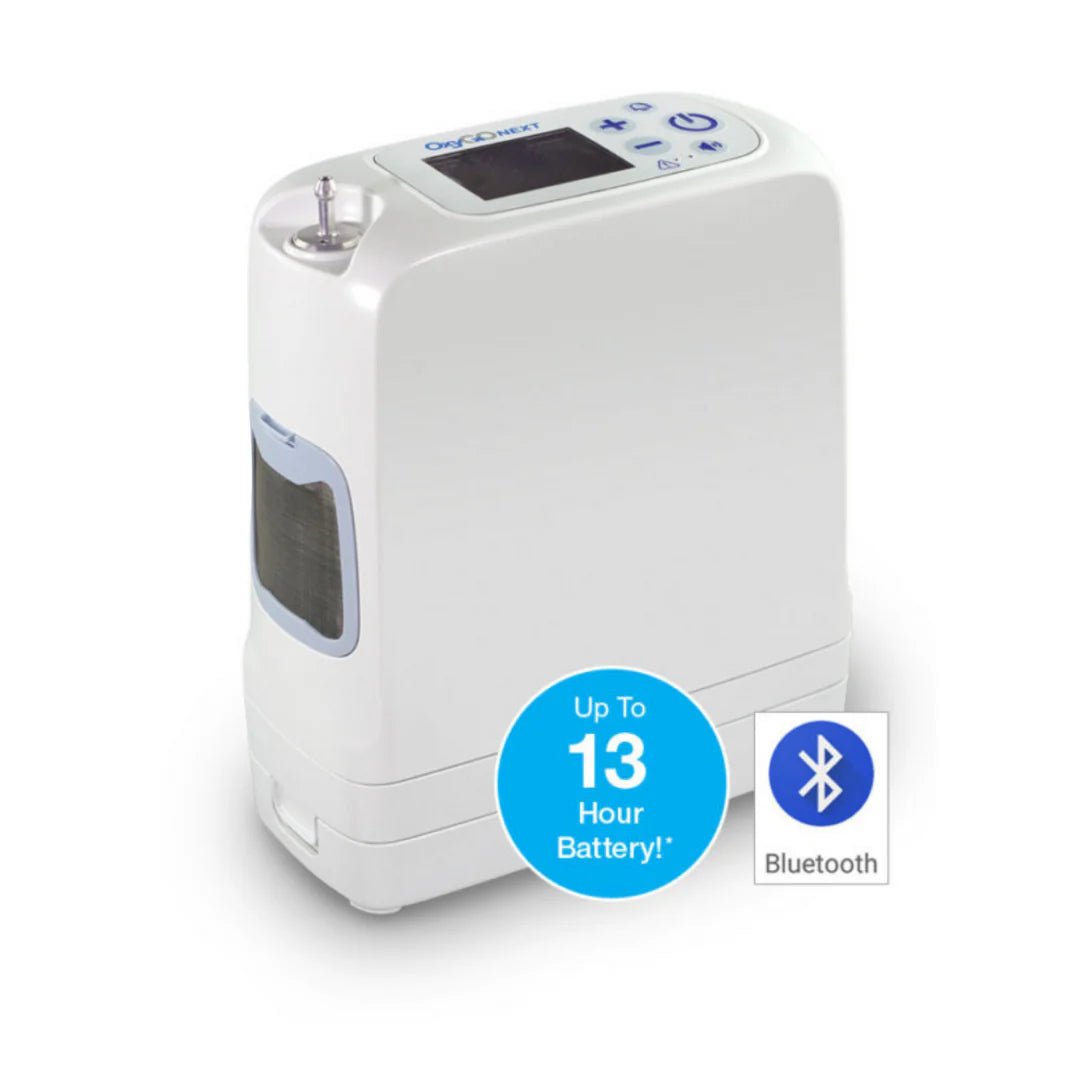 OxyGo NEXT UltraLite Portable Oxygen Concentrator – Lightweight Pulse Dose Travel Oxygen System - Medical Department Store