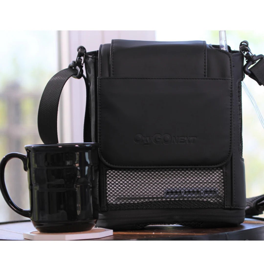 OxyGo NEXT UltraLite Portable Oxygen Concentrator – Lightweight Pulse Dose Travel Oxygen System - Medical Department Store