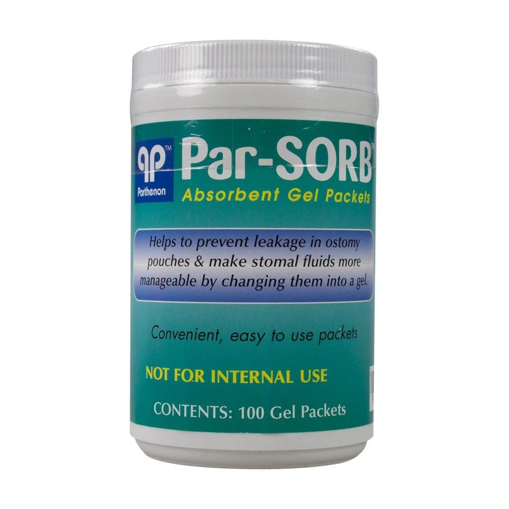 Par-SORB® Absorbent Gel Packets 2g — Ostomy Pouch Gelifier
