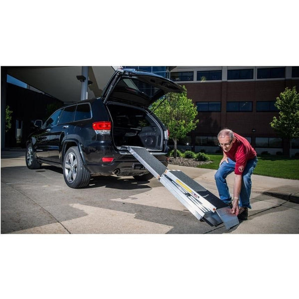 Prairie View Multi-Fold Wheelchair Ramp | Portable Folding Ramp