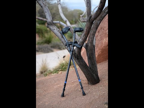 Millennial Medical In-Motion Forearm Crutches – Spring Assist Ergonomic Crutches