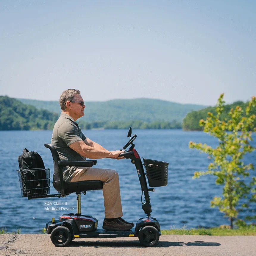 Pride Go Go Endurance AL+ Travel Mobilty Scooter - Medical Department Store