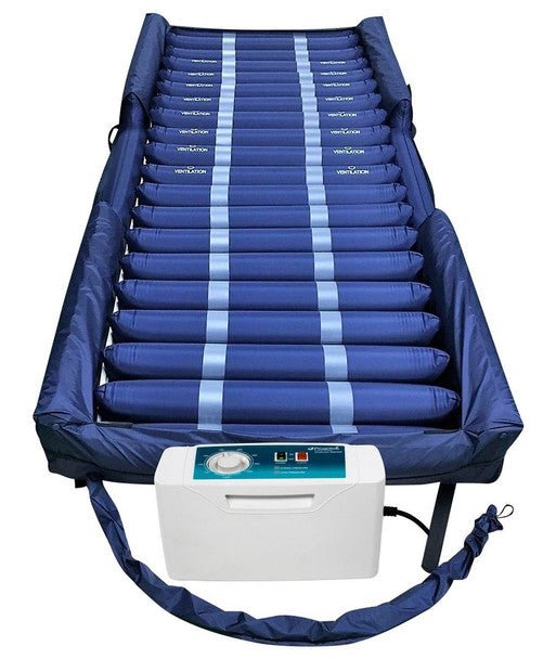 Protekt® Aire 83600AB Alternating Pressure Mattress System w/ Cell - on - Cell Base, Side Air Bolsters - Medical Department Store