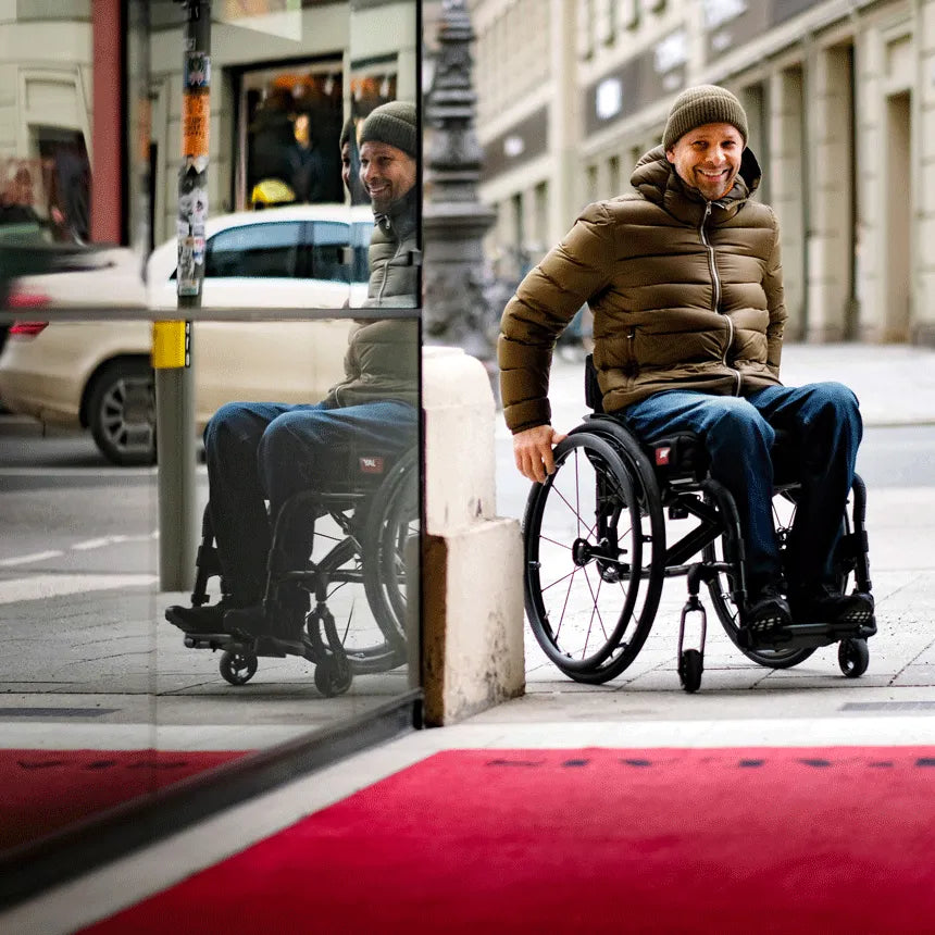 Quickie QS5 X Folding Ultralight Wheelchair