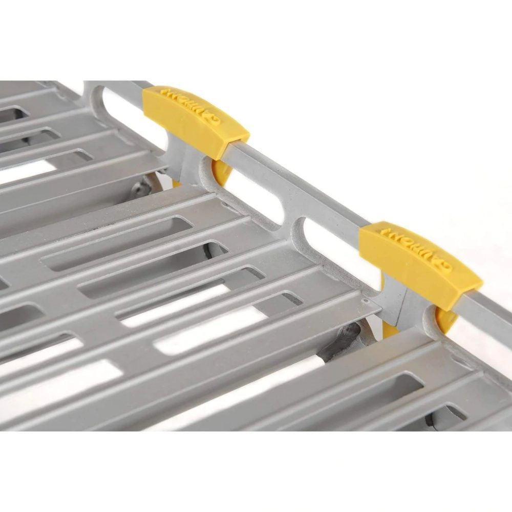 Roll-A-Ramp 36-Inch Aluminum Modular Ramp With Loop End Handrail On Both Sides