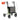 Rollz Air Lightweight Folding Carbon Rollator - Weighs 10.4 lbs - Medical Department Store