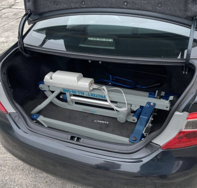 Protekt All-In-One Portable Car Transfer Patient Lift – Folding Electric Transfer Lift