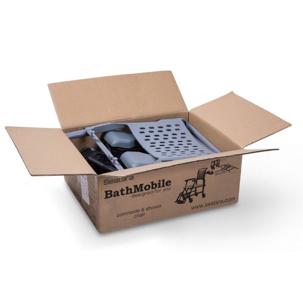 Seatara BathMobile Adjustable Shower Commode Chair - Medical Department Store
