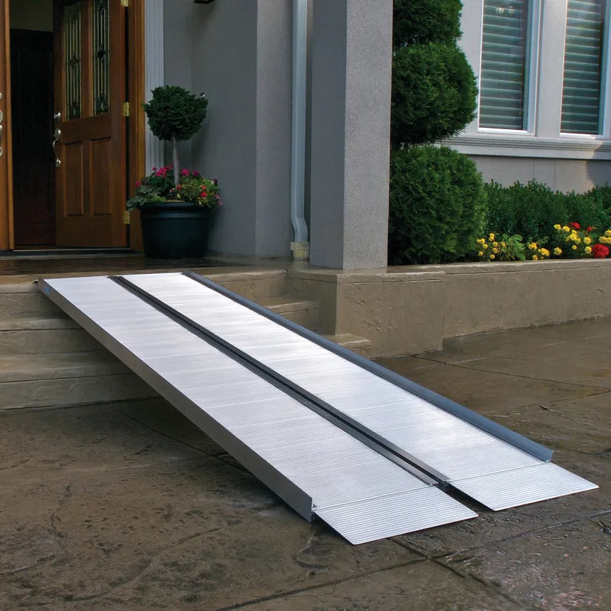 EZ-ACCESS SUITCASE Singlefold Wheelchair Ramp – Portable Folding Ramp for Steps & Vehicles
