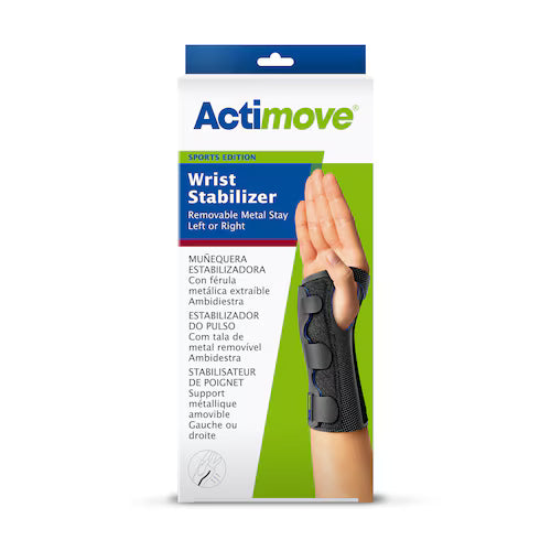 Actimove Sports Edition Wrist Stabilizer – Brand Zero-Friction High-Performance Support