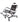 ActiveAid 285 Tilt In Space Shower/Commode Chair