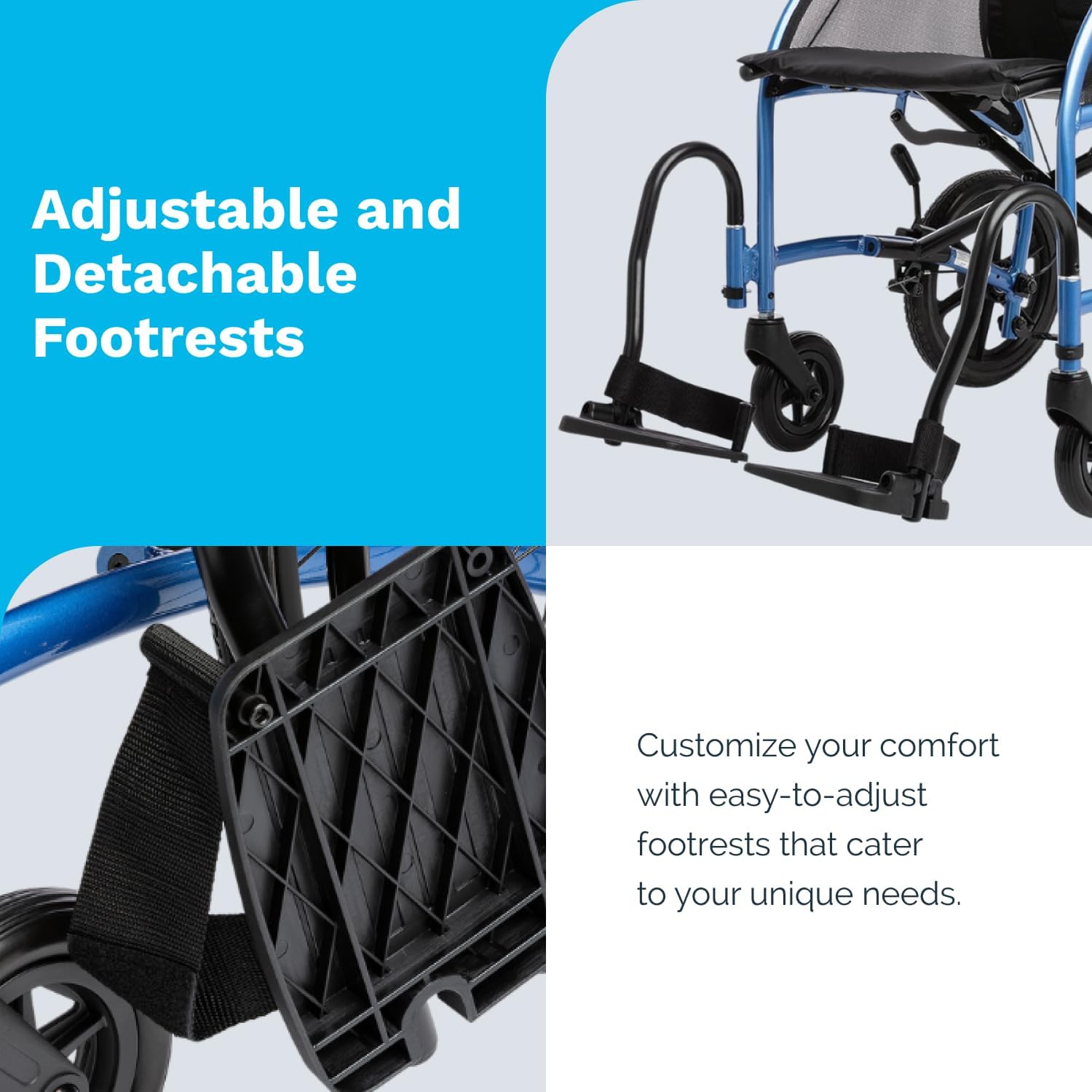 STRONGBACK Excursion 12 with Attendant Brakes Transport Wheelchair - Medical Department Store