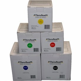 TheraBand Professional Latex Resistance Bands, 50 Yd. Rolls - Medical Department Store