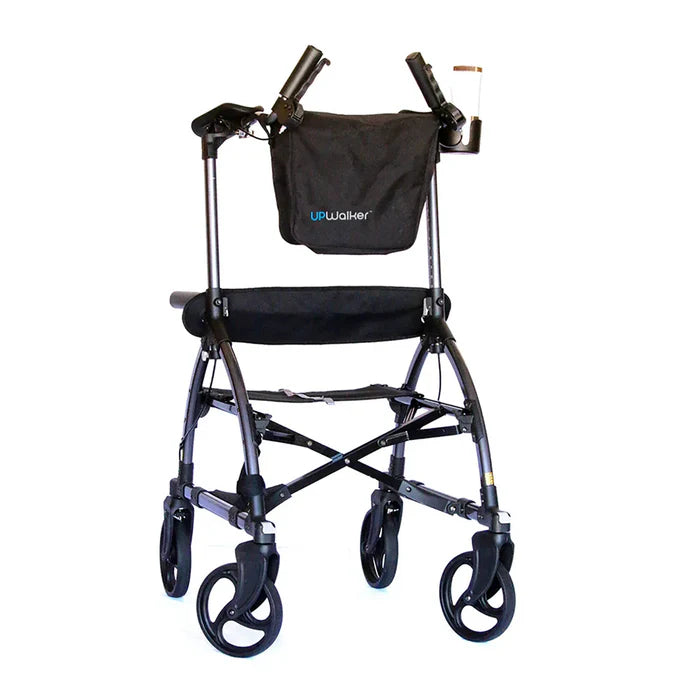 UPWalker Upright Walking Aid – Forearm Support Upright Rollator Walker for Improved Posture