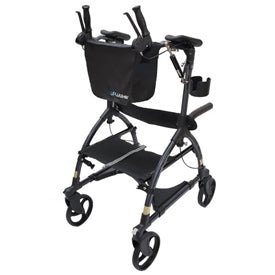 UPWalker CardioAccelerator Upright Walker – Forearm Support Rollator with Upper - Body Exercise - Medical Department Store