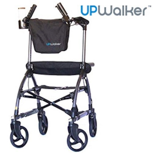 UPWalker Upright Walking Aid – Forearm Support Upright Rollator Walker for Improved Posture - Medical Department Store