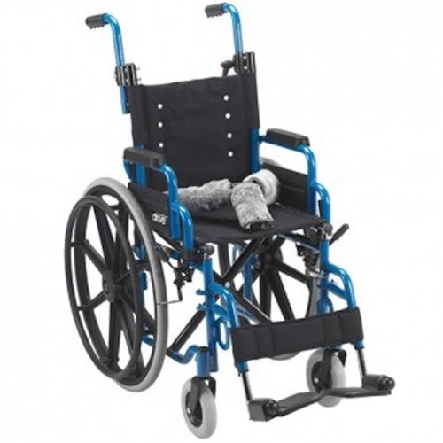 Wallaby Pediatric Folding Wheelchair – 12" or 14" Seat - Medical Department Store