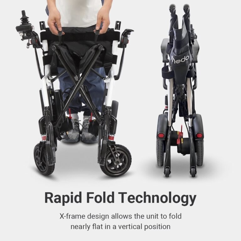 WHILL Modo Breeze Lightweight Folding Power Wheelchair - Medical Department Store