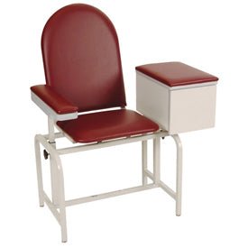 Winco 2572 Blood Drawing Chair with Cabinet - Medical Department Store