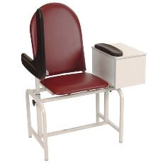Winco 2572 Blood Drawing Chair with Cabinet - Medical Department Store