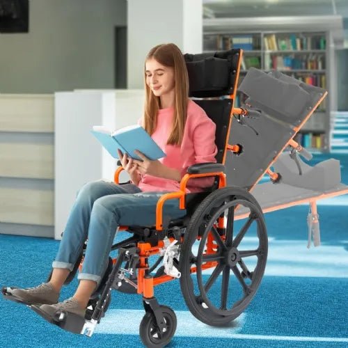 Ziggo Pro Pediatric Reclining Manual Wheelchair - Medical Department Store