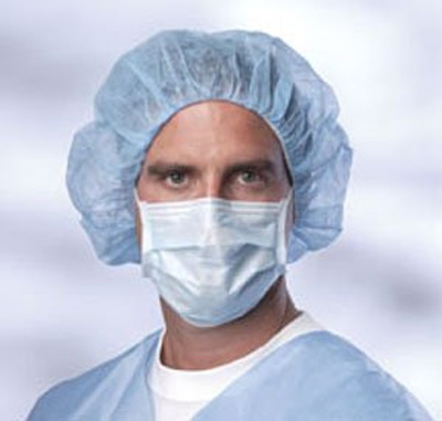 Cardinal Health® Blue Ear Loop Procedure Masks With Eye, 44% OFF